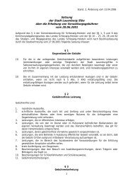 Verwaltungsgebührensatzung + Tabelle - Stadt Lauenburg/Elbe