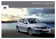 IMPREZA | ZUBEHÖR - Subaru