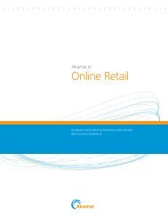 European Retail Brochure - Akamai