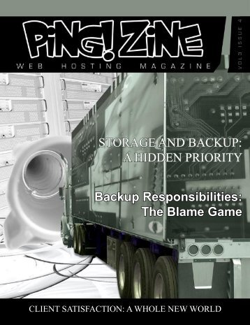 A HIDDEN PRIORITY Backup Responsibilities - Ping! Zine Web ...