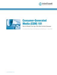 Consumer-Generated Media (CGM) 101 - Brandchannel