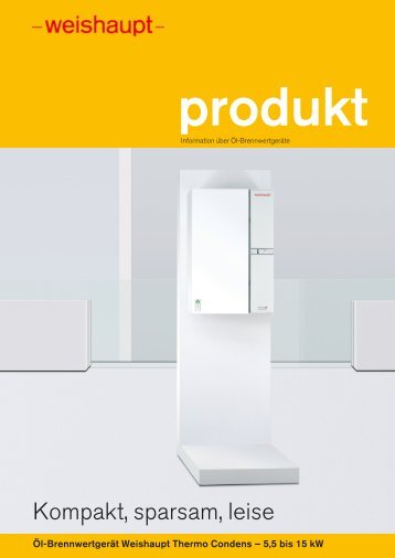 Download Prospekt 1.2 MB (pdf) - Weishaupt