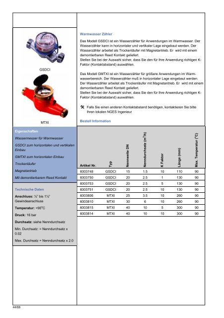 Feed & Control Katalog 2006 - WABS GmbH