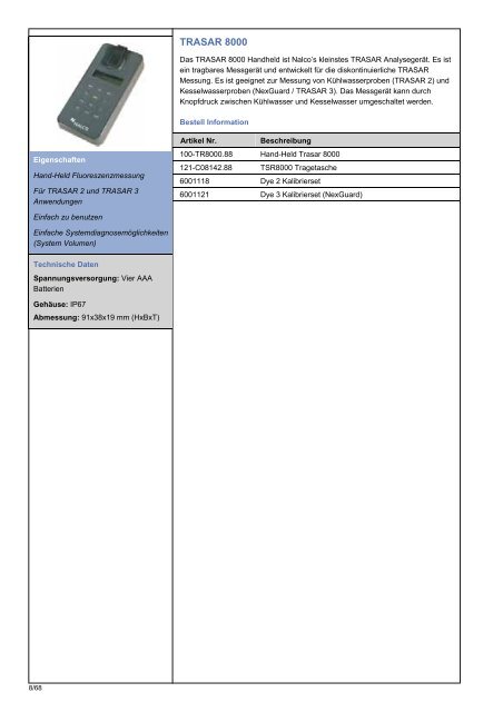 Feed & Control Katalog 2006 - WABS GmbH