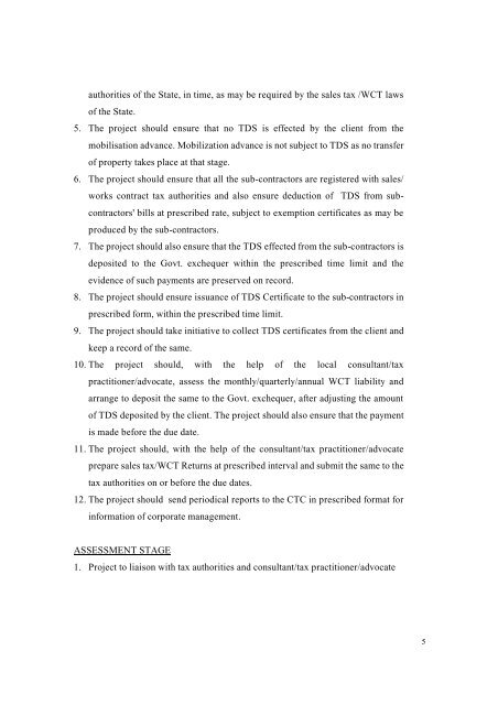 Guideline on WCT - IRCON's INTRANET SYSTEM!!!