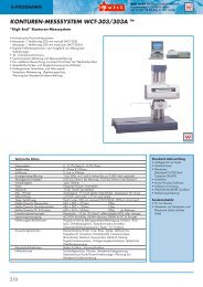 KONTUREN-MESSSYSTEM WCT-303/303A TM - bei der Melit GmbH