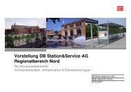 Vorstellung DB Station&Service AG Regionalbereich Nord - ZVBN