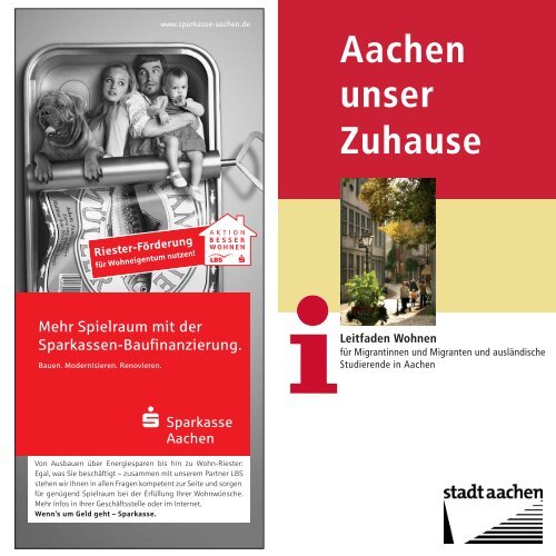 Leitfaden Wohnen Fur Migrantinnen Und Migranten Stadt Aachen
