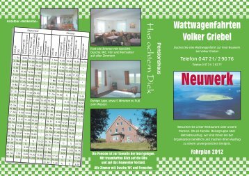 Neuwerk - Hus achtern Diek