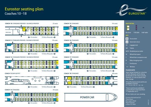 Eurostar Seating Chart London To Paris