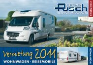 WOHNWAGEN · REISEMOBILE - Pusch Wohnwagen