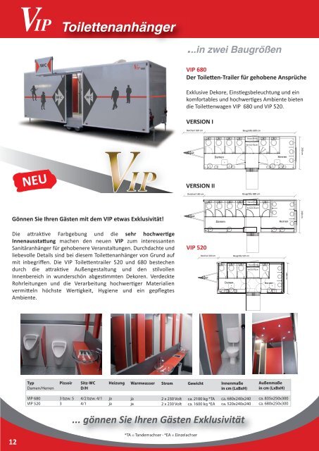 Mobile Toiletten - Sanitär- und Duschfahrzeuge.pdf - GAMO ...