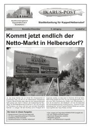 Kommt jetzt endlich der Netto-Markt in Helbersdorf?