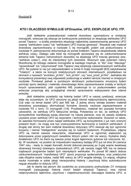 Prof. dr inż. Jan Pająk "EKSPLOZJA UFO W TAPANUI Z ROKU 1178 ...