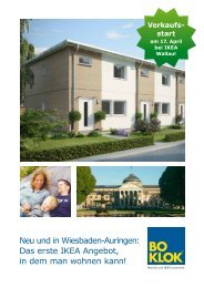 Neu und in Wiesbaden-Auringen: Das erste IKEA Angebot ... - BoKlok