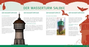 DER WASSERTURM SALBKE - Magdeburg Südost