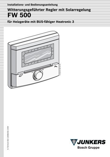 regler-fw-500.pdf - Kritsch Haustechnik GmbH