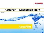 AquaFun - Wasserspielpark - AQUARENA Freizeitanlagen GmbH