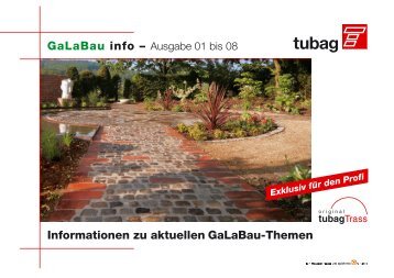 ES tubag GalaBau info 2006 - Quick-Mix