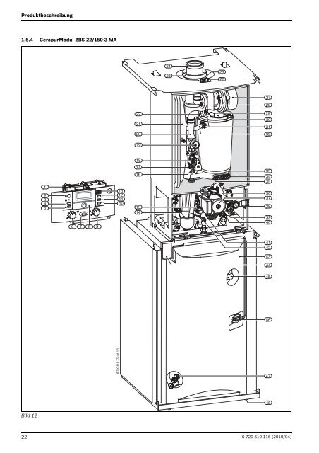 Junkers Zsb 7 22 A 23 Anleitung Legende zu Bild 11: 1 Hea