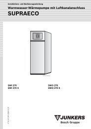 Supraeco W [PDF - 0,8MB] - Junkers
