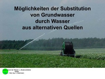 Bewässerungsverband Uelzen Wasserspeicher Stöcken - Agritechnica