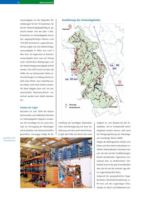 Jahresbericht 2004 - Wasserverband Eifel-Rur