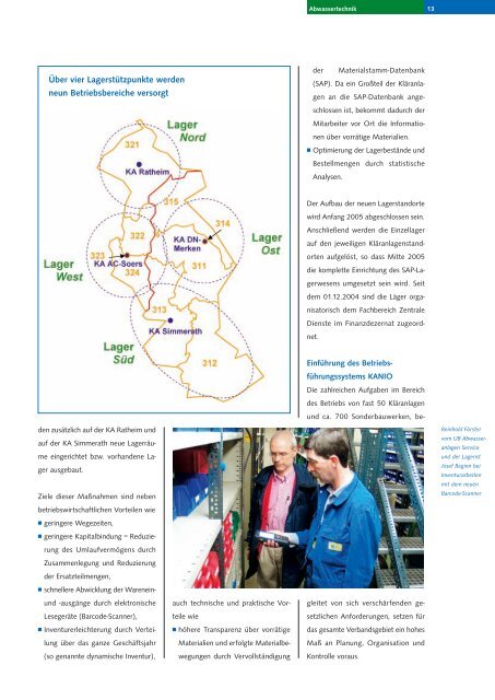 Jahresbericht 2004 - Wasserverband Eifel-Rur