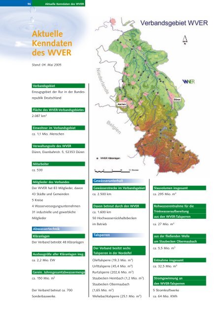 Jahresbericht 2004 - Wasserverband Eifel-Rur