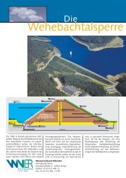 Wehebachtalsperre - Wasserverband Eifel-Rur