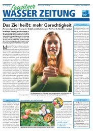 Ausgabe 2 2012 - Wasser- und Abwasserverband Elsterwerda