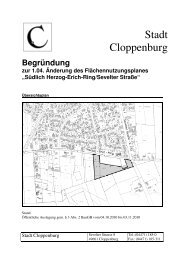 Südlich Herzog-Erich-Ring/Sevelter Straße - Cloppenburg.name