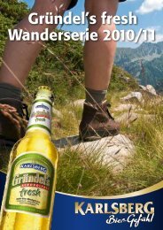 Wanderkalender - Karlsberg Brauerei