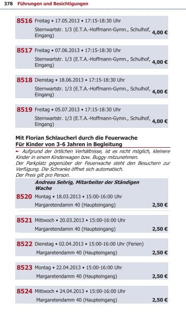 Programm VHS Bamberg Frühjahr 2013 - Städtische ...