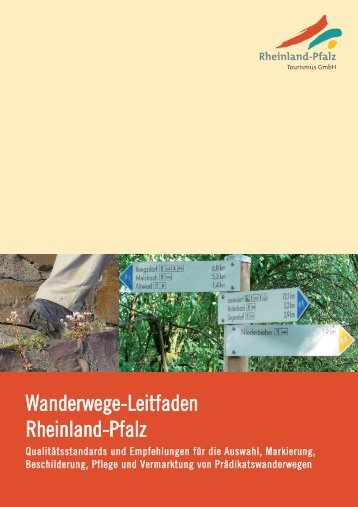 Wanderwege-Leitfaden Rheinland-Pfalz wird vorgestellt - Rheinsteig