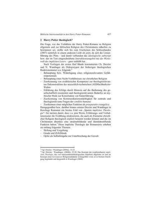 Seiten aus: Wandinger, N. / Steinmair-Pösel, P. (Hg.): Im Drama des ...