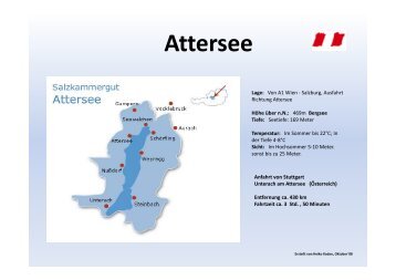 Attersee, Wandl - Stuttgart-taucht