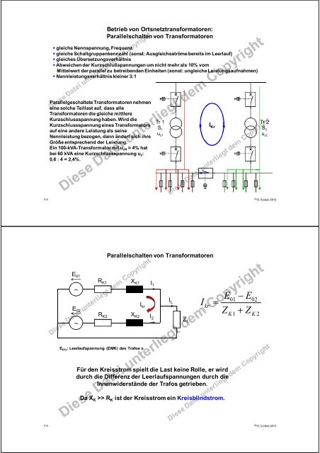 Seminar 06 - Trafo und Wandler - HAAG Elektronische Messgeräte ...