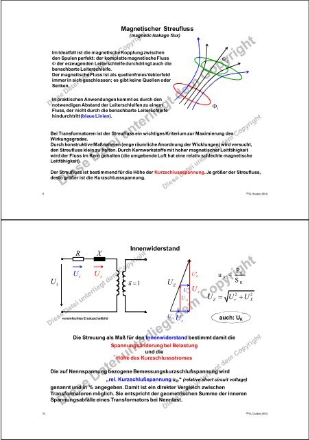 Seminar 06 - Trafo und Wandler - HAAG Elektronische Messgeräte ...