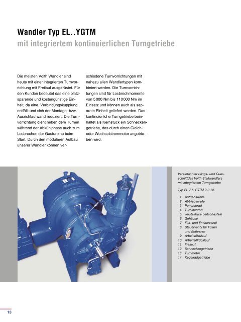 Voith Drehmomentwandler. Anfahrsysteme für ... - Voith Turbo