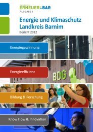 Sie können sich den Energiebericht auch als PDF - Barnim.de