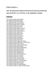 Download Protokoll - Alsfeld