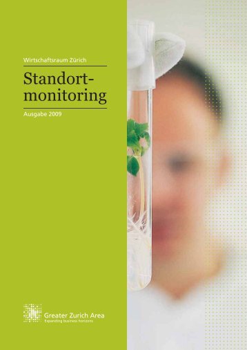 Standortmonitoring Wirtschaftsraum Zürich 2009