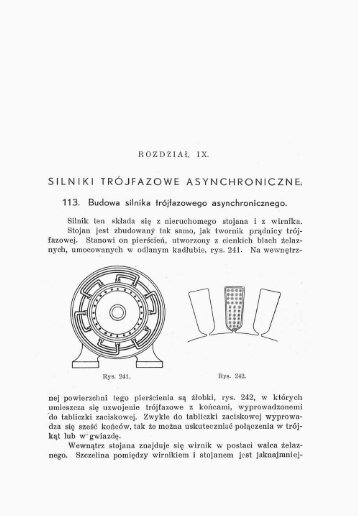 SILNIKI TRÓJFAZOWE ASYN CHRONICZN B