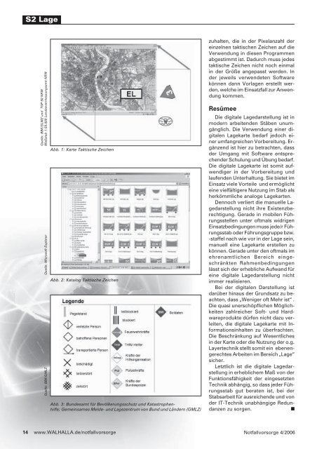 Heft 4, 2006 (PDF, 652KB) - Bundesamt für Bevölkerungsschutz und ...