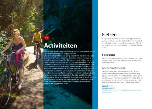 Inspiratiebrochure 2013 - Stad Kortrijk