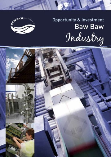 Industry Sectors Profiles - Baw Baw Shire Council