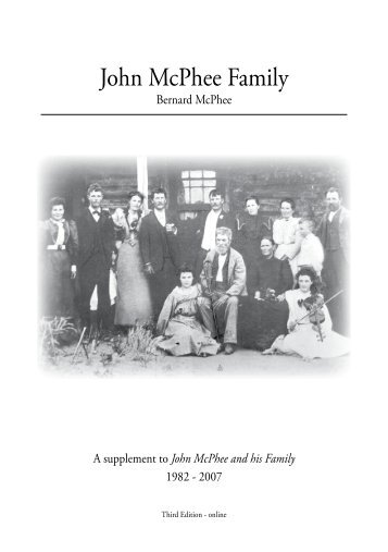 John McPhee Family - Blue Vapours