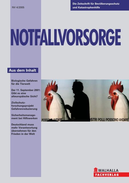 Der 11. September 2001 - Bundesamt für Bevölkerungsschutz und ...