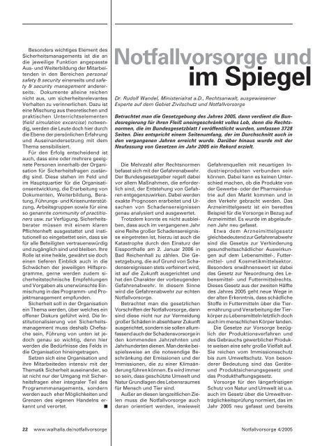 Der 11. September 2001 - Bundesamt für Bevölkerungsschutz und ...